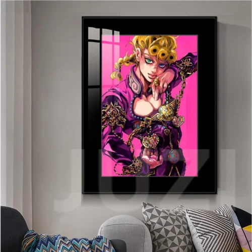 Golden Glow Giorno Giovanna Decorative Painting - JoJo's Bizarre Adventure Decorative Painting - JuZi Studio - Image 2
