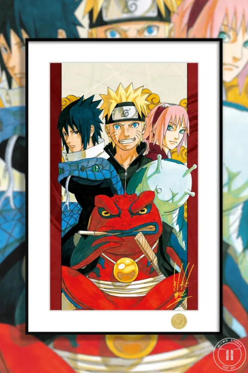 Team 7 & Summoning Animals Decorative Painting - Naruto - H-TWO Studio
