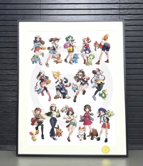 Ancient Female Characters Decorative Painting - Pokemon - H-TWO Studio - Image 2