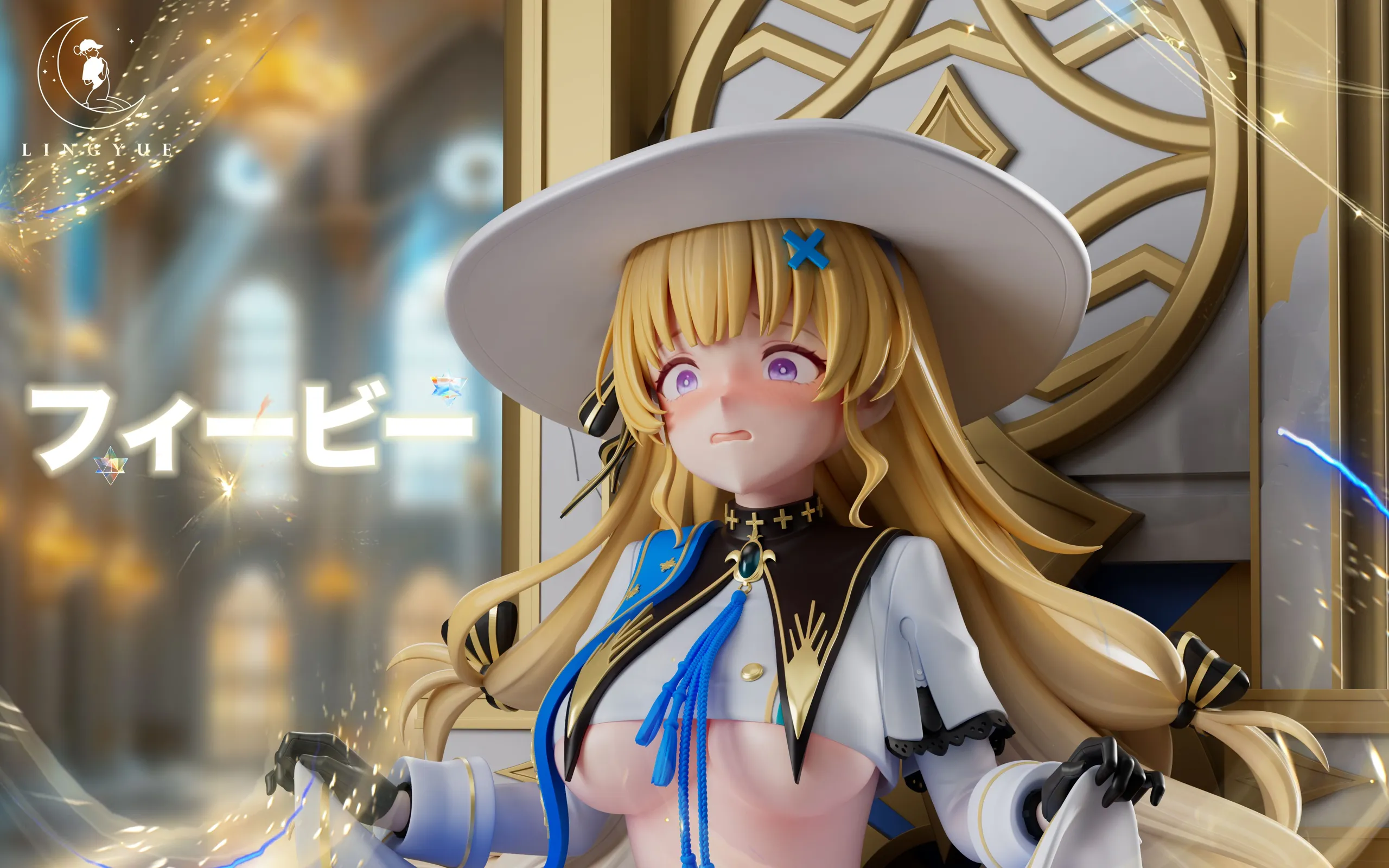 1/6 Scale Invitation from Phoebe - Wuthering Waves Resin Statue - LingYue Studio - Image 4