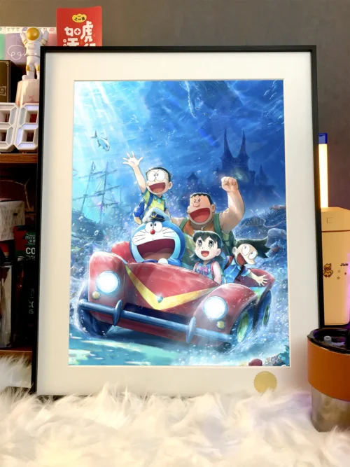 Waterworld Decorative Painting - Doraemon - Xingkong Studio - Image 2