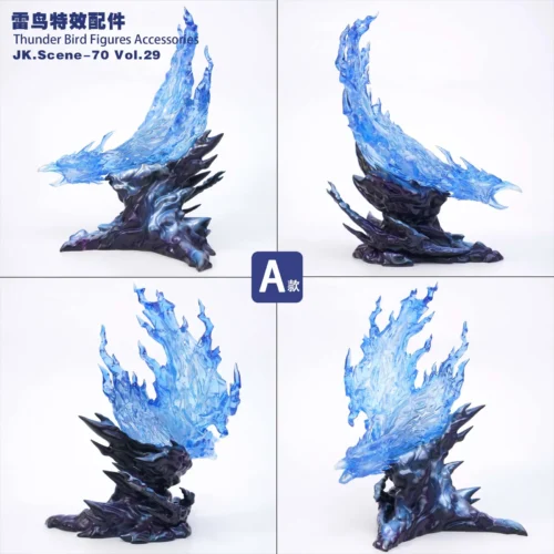 Thunder Dragon & Thunder Bird Special Effect Pcs ONLY - ONE PIECE Resin Statue - JacksDo Studios - Image 2