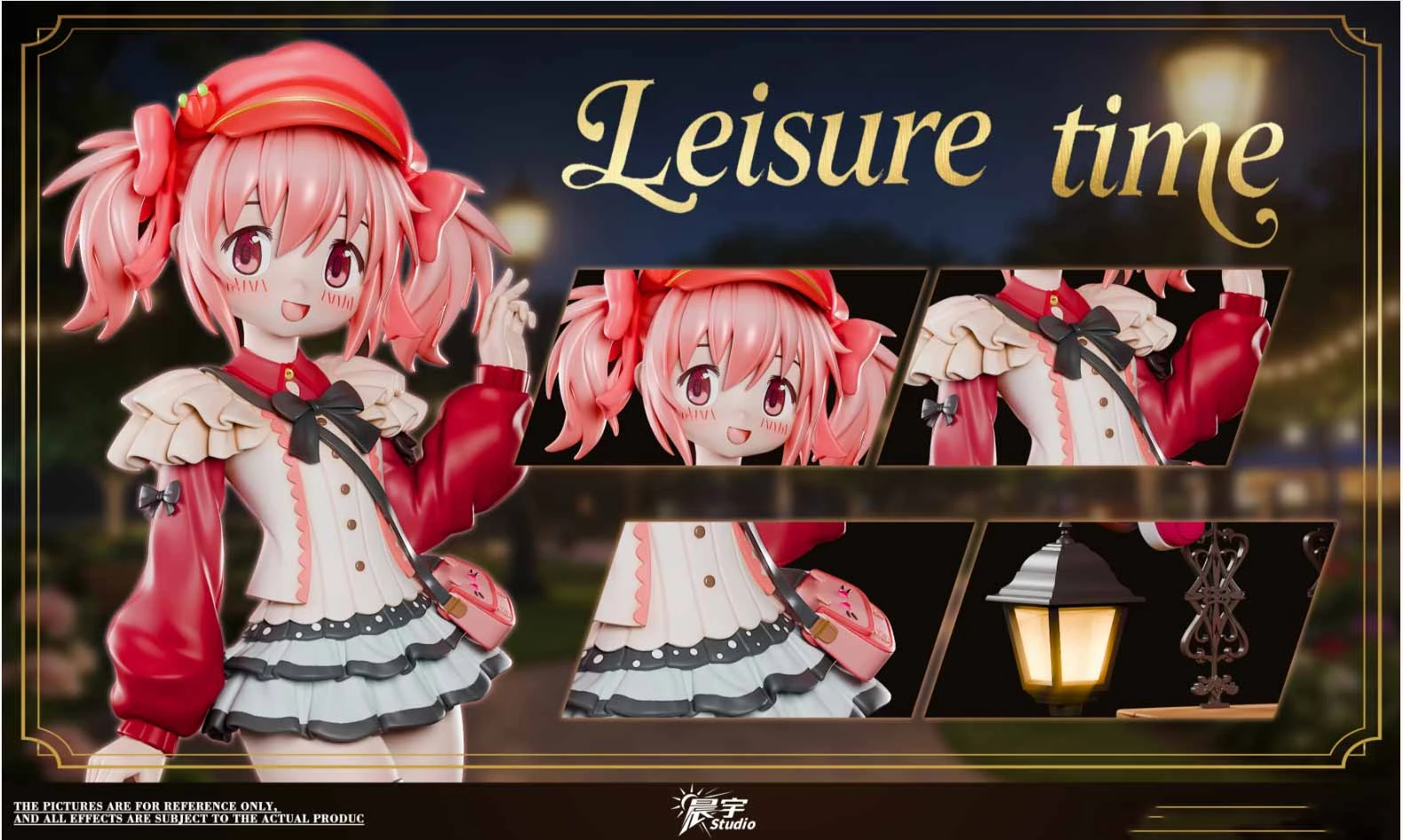 1/6 Scale Summer Plan Series 001 Madoka Kaname & Homura Akemi with LED - Puella Magi Madoka Magica Statue - ChenYu Studio - Image 3