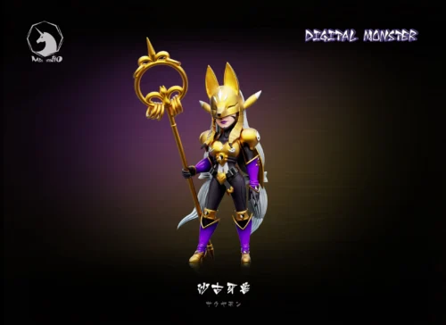 Sakuyamon - Digimon Resin Statue - MDS Studio - Image 1