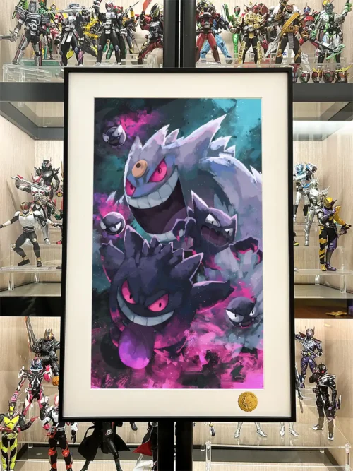 Gengar Family Decorative Painting - Pokemon - Xingkong Studio - Image 2