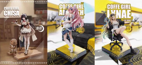1/6 Scale Coffe Girl Chisa & Aemeath & Lynae - Wuthering Waves Resin Statue - LinYe Studio - Image 1