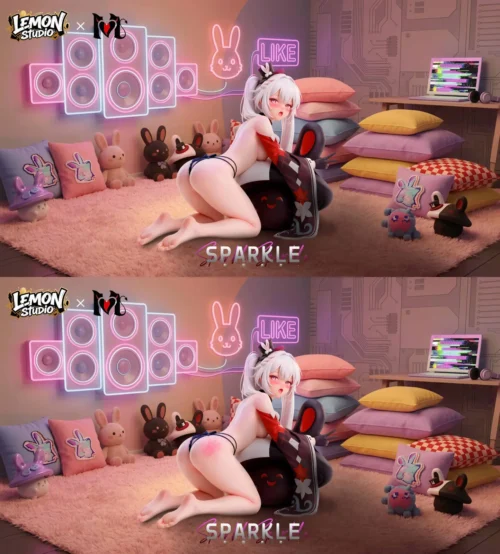 1/6 Scale Masked Girl Sparxie - Honkai: Star Rail Resin Statue - Lemon-Studio - Image 1