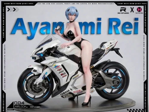 1/4 Scale Rei Ayanami - (EVA) Neon Genesis EVAngelion Resin Statue - RO Studio - Image 1