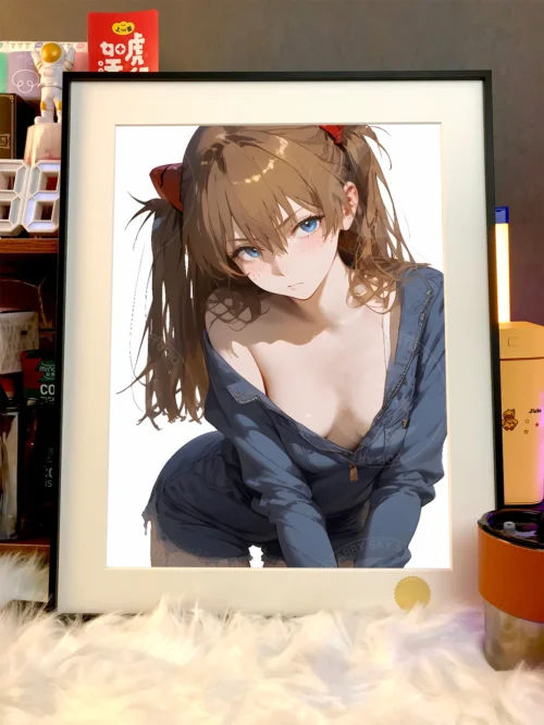Blue Suit Asuka Langley Soryu Decorative Painting - (EVA) Neon Genesis EVAngelion - Xingkong Studio - Image 2