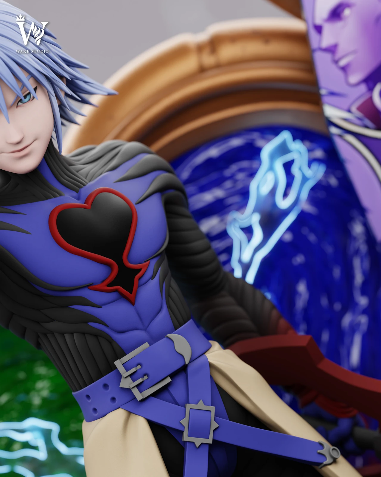 1/4 Scale Riku with LED - Kingdom Hearts Resin Statue - Wake Studio - Image 6