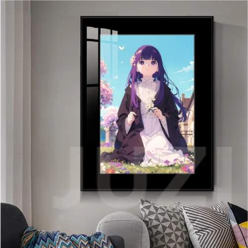 Spring Chapter Fern Decorative Painting - Frieren: Beyond Journey's End Decorative Painting - JuZi Studio - Image 2