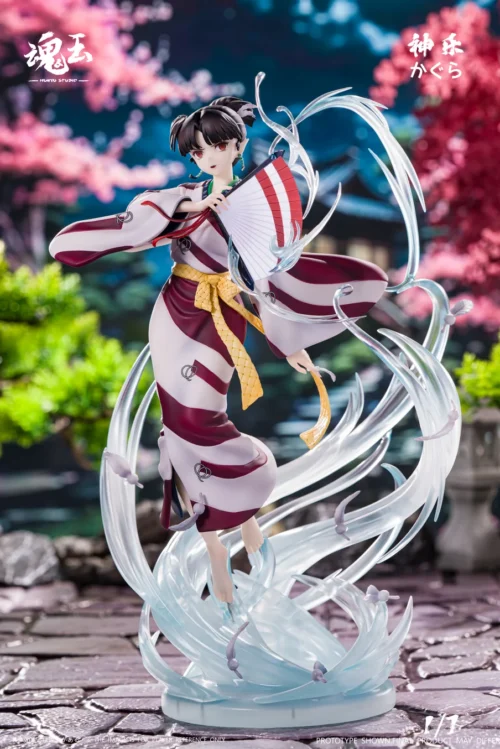 1/7 Scale The Wind Soceress Kagura - InuYasha Statue - HunYu Studios - Image 1