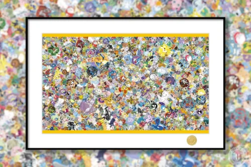 All Generation Decorative Painting - Pokemon - H-TWO Studio - Image 1