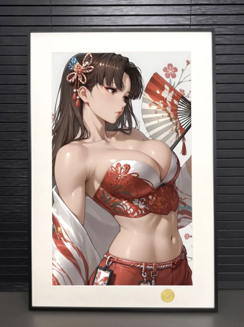 Mai Shiranui Decorative Painting - Street Fighter - H-TWO Studio - Image 2