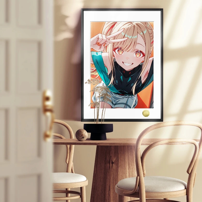 A3 & 4K Size Kaguya Decorative Painting - Cosmic Princess Kaguya! Decoration Painting - HuangGua Studio - Image 3