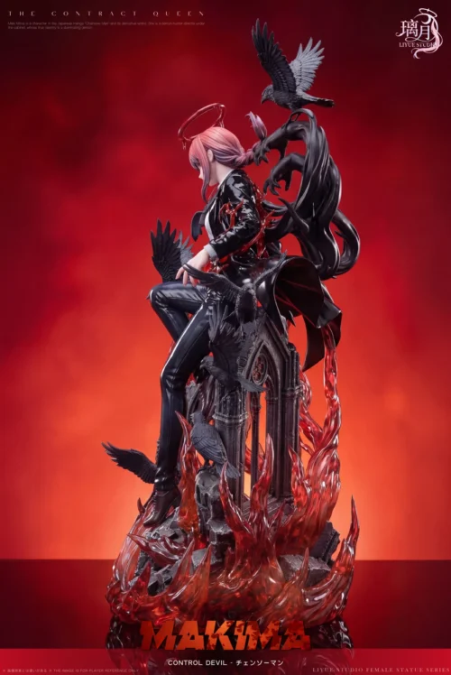 1/6 Scale Makima - Chainsaw Man Resin Statue - LiYue Studio - Image 2