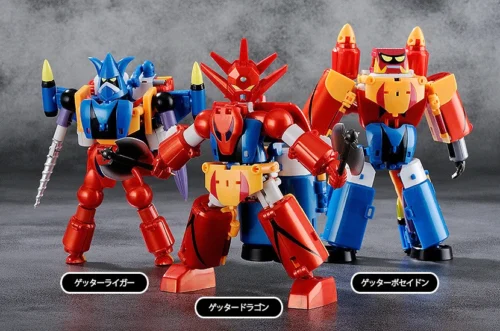 Second Edition Dynamic Change Getter Robo G - Getter Robo G Official Statue - FREEing - Image 1