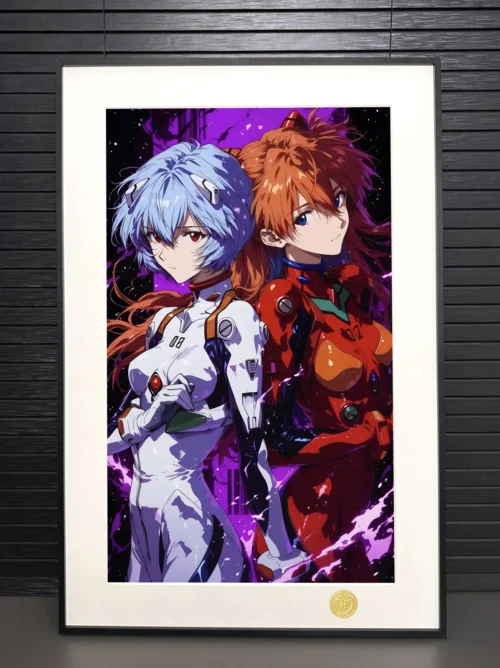 Rei Ayanami & Asuka Langley Soryu Decorative Painting - (EVA) Neon Genesis EVAngelion - H-TWO Studio - Image 2