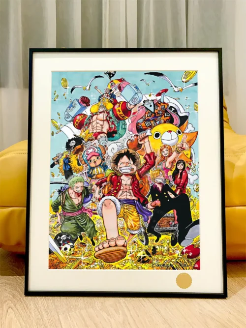 Let's Go, Straw Hat Pirates! Decorative Painting - ONE PIECE - Xingkong Studio - Image 1