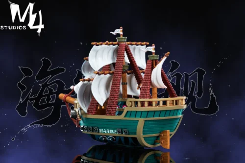 Marine Battleship 002 - ONE PIECE Resin Statue - M4 Studios - Image 2