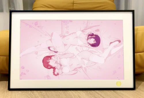 Pink Choice Decorative Painting - Chainsaw Man - Xingkong Studio - Image 1