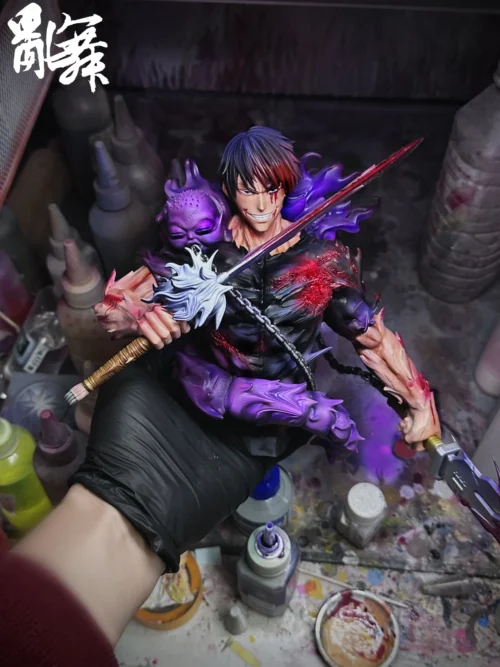 1/6 Scale Toji Fushiguro Bust Statue - Jujutsu Kaisen Resin Statue - LuanWu Studio - Image 2