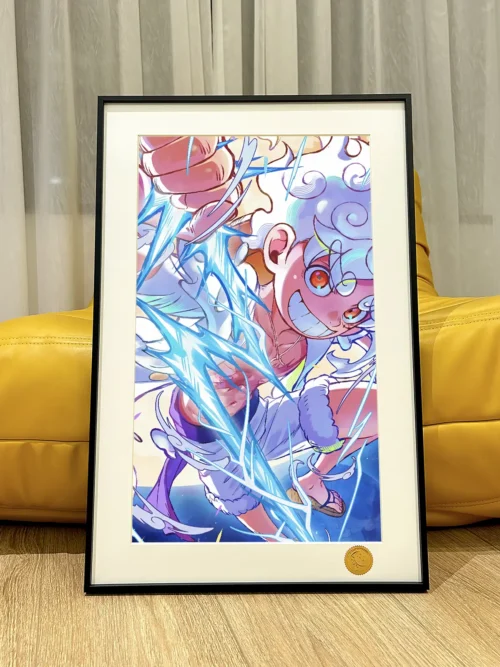 Thunder Nika Monkey D. Luffy Decorative Painting - ONE PIECE - Xingkong Studio - Image 1