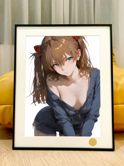 Blue Suit Asuka Langley Soryu Decorative Painting - (EVA) Neon Genesis EVAngelion - Xingkong Studio - Image 1