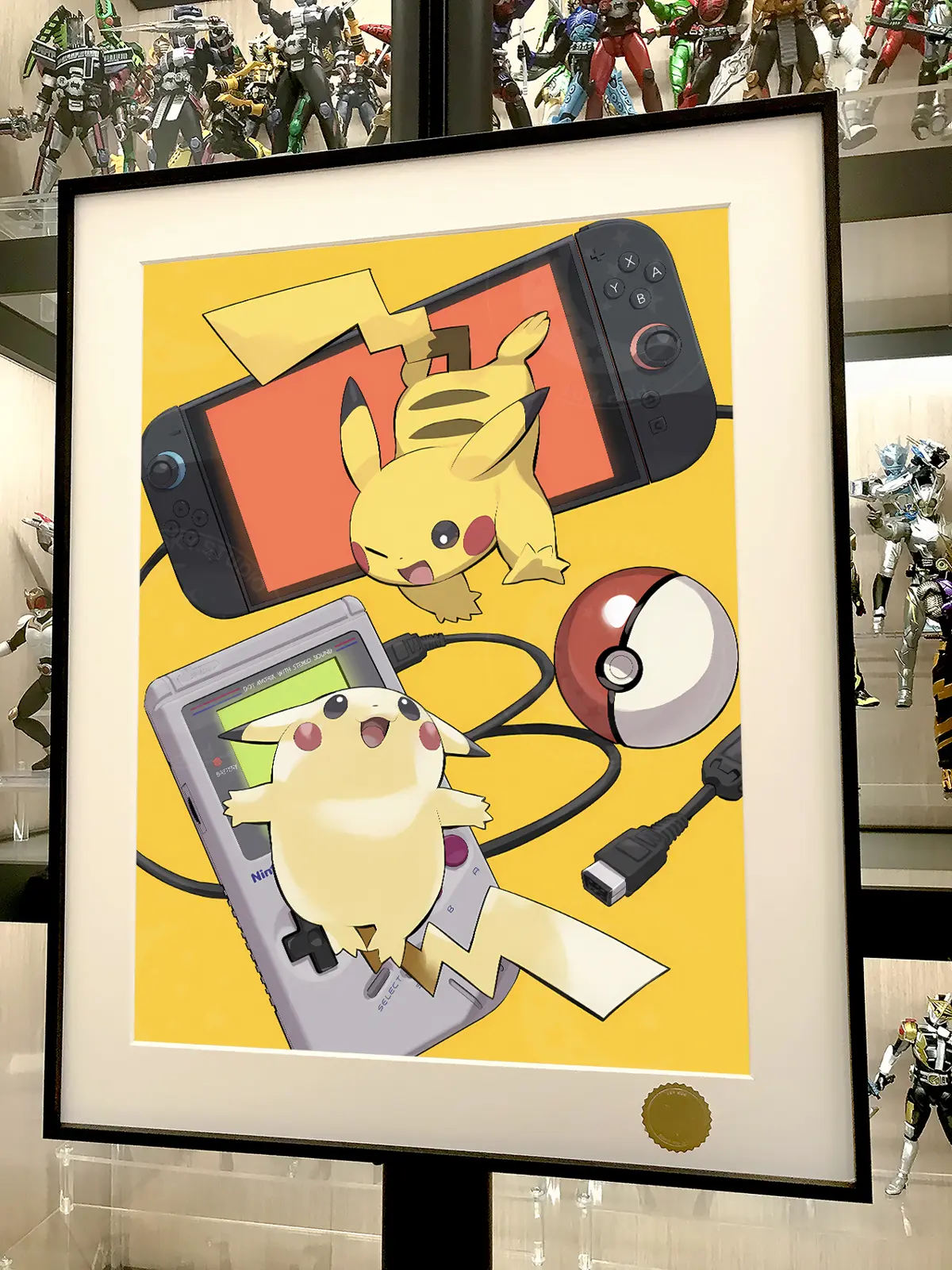 30th Anniversary Pikachu Decorative Painting - Pokemon - Xingkong Studio - Image 3