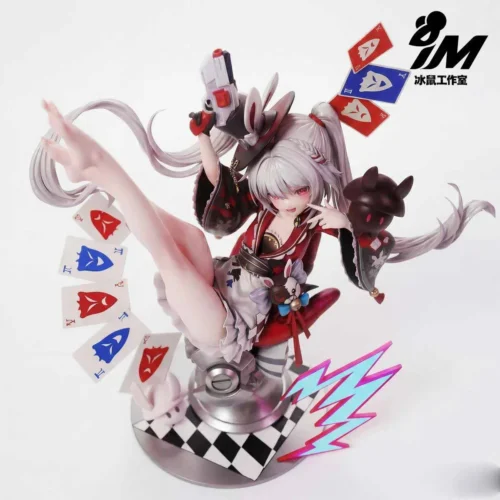 "Honkai: Star Rail Sparxie 1/6 Scale GK Statue. Dynamic pose, vibrant colors, intricate details shown from all angles, capturing her energetic spirit."