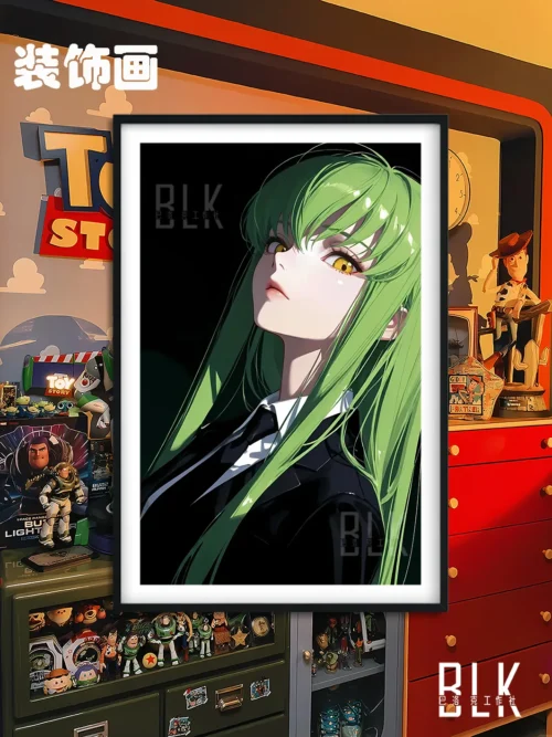 Suit Ver. C.C. Decorative Painting & Fridge Magnet - Code Geass - BLK Studio - Image 1