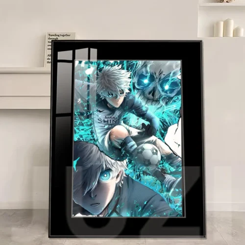 Feather Light Seishiro Nagi Decorative Painting - BLUE LOCK Decorative Painting - JuZi Studio - Image 1