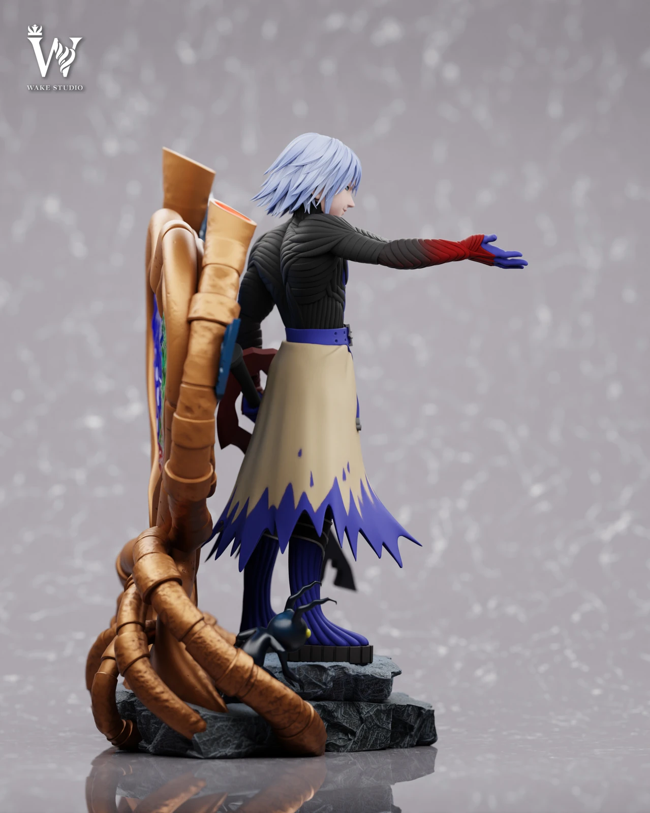 1/4 Scale Riku with LED - Kingdom Hearts Resin Statue - Wake Studio - Image 3