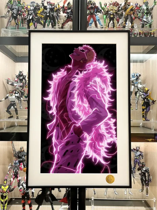 Glow Donquixote Doflamingo Decorative Painting - ONE PIECE - Xingkong Studio - Image 2