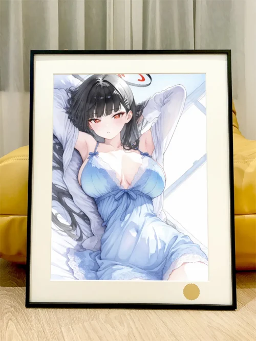 Pajamas Ver. Tsukatsuki Rio Decorative Painting - Blue Archive - Xingkong Studio - Image 1