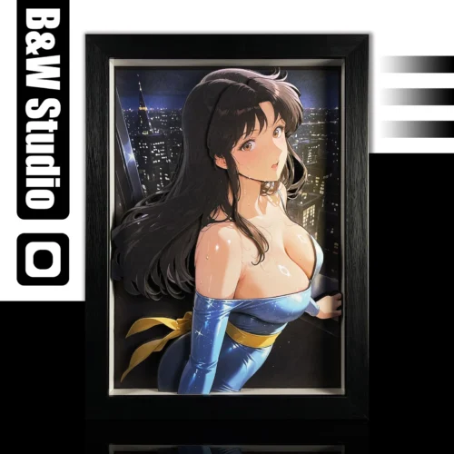 DSMG-136 & DSMGSlim-136 Hitomi Kisugi 3D Decorative Painting - Cat's Eye - B&W Studio - Image 2