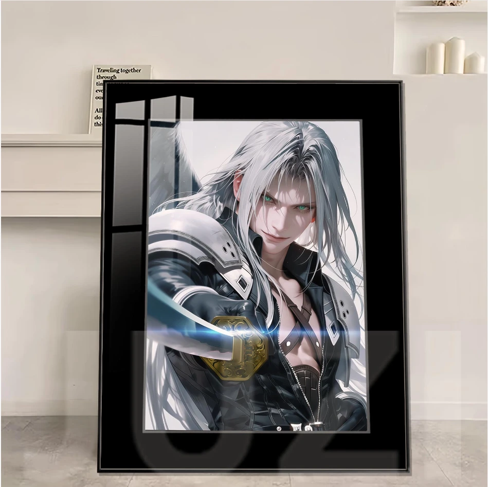 Silver Blade Sephiroth Decorative Painting - (FF7) Final Fantasy VII Decorative Painting - JuZi Studio - Image 1