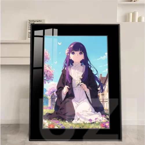 Spring Chapter Fern Decorative Painting - Frieren: Beyond Journey's End Decorative Painting - JuZi Studio - Image 1