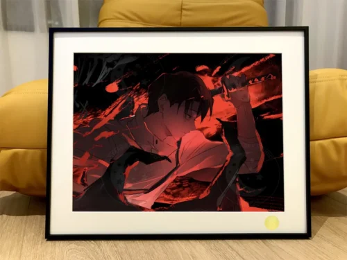 Crimson Yuta Okkotsu Decorative Painting - Jujutsu Kaisen - Xingkong Studio - Image 1