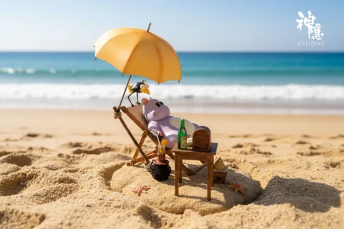 Meet Series Boh's Relax Time - Spirited Away Resin Statue - ShenYin Studio - Image 1