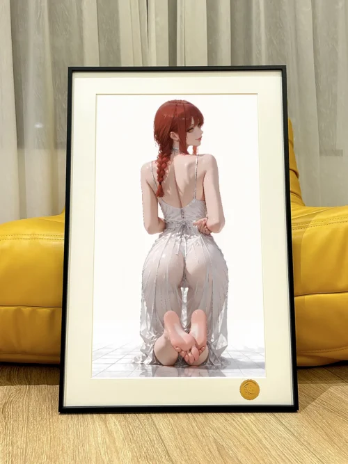 Gorgeous Back Makima Decorative Painting - Chainsaw Man - Xingkong Studio - Image 1