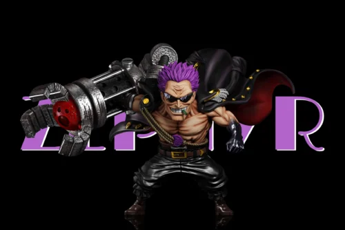 Strong Series 005 Black Arm Z Zephyr - ONE PIECE Resin Statue - A Plus Studios - Image 2