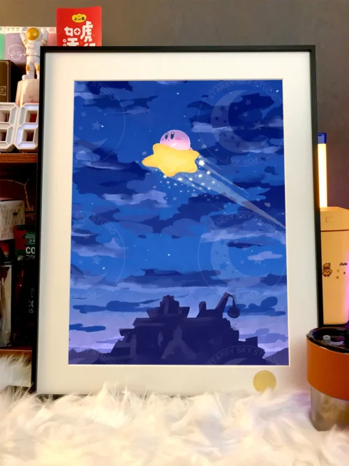 Meteor Kirby Decorative Painting - Kirby - Xingkong Studio - Image 2