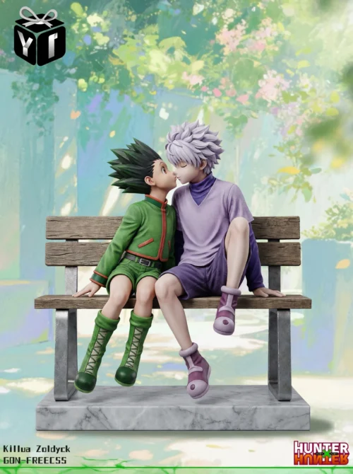 1/6 Scale Eternal Bond Killua Zoldyck & Gon Freecss - HUNTER X HUNTER Statue - YI-Studio - Image 1