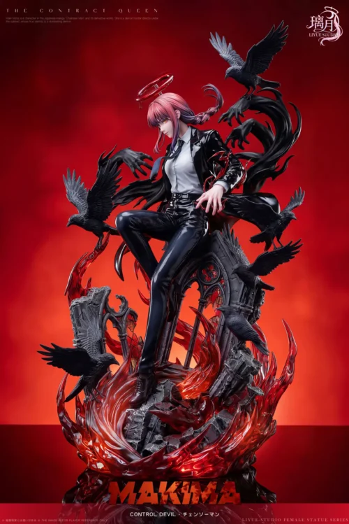 1/6 Scale Makima - Chainsaw Man Resin Statue - LiYue Studio - Image 1