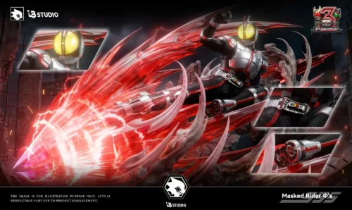 Kamen Rider Faiz 2.0 with LED - Kamen Rider 555 Resin Statue - LB-Studio - Image 1