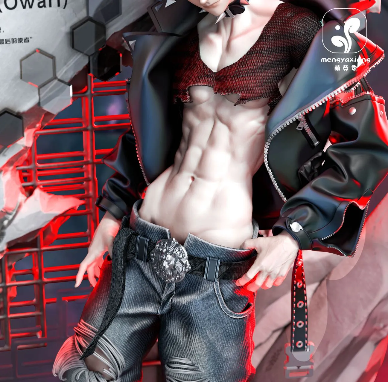 1/6 Scale Kaworu Nagisa with LED - (EVA) Neon Genesis EVAngelion Resin Statue - MengYaXiang Studio - Image 3