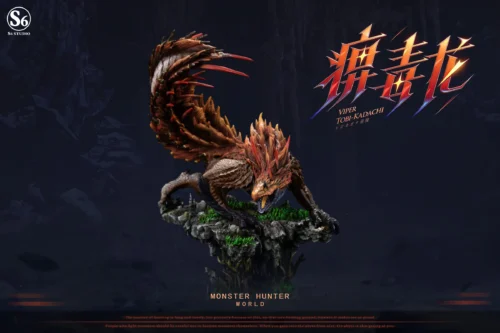 Viper Tobi-Kadachi - MONSTER HUNTER WORLD Resin Statue - S6 Studio - Image 1
