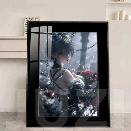 Thorned Rose Rem Decorative Painting - Re:Starting Life From Zero in a Different World Decorative Painting - JuZi Studio - Image 1