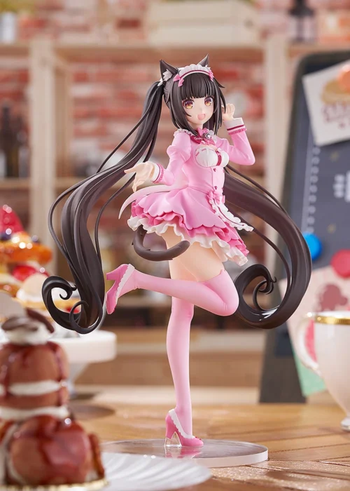 L Size POP PARADE Series Winter Clothes Ver. Chocolate - Nekopara Sekai Connect Official Statue - Good Smile Company - Image 1